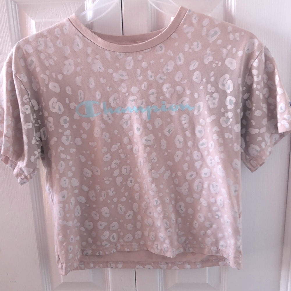 Pink Champion shirt